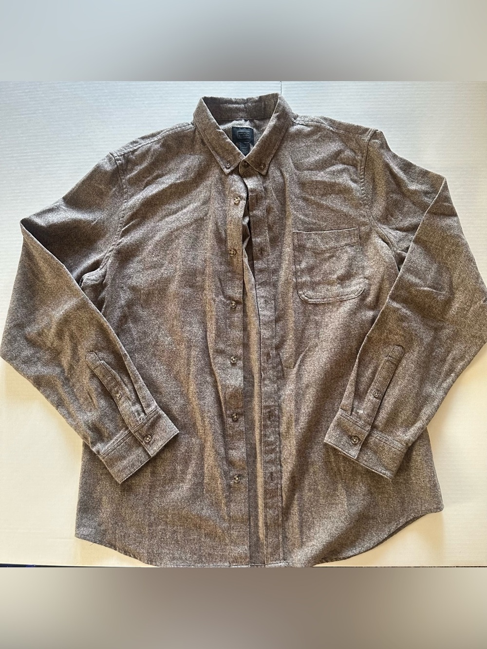 14th & Union Men's Brown Button-Down Shirt